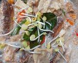 Foto langkah ke 5 dari resep Kothokan Pindang (Ikan asap/pindang Santan).
