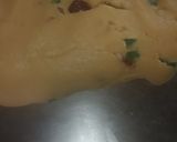 A picture of step 3 of Karachi biscuits.