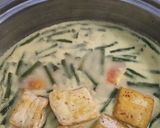 Foto langkah ke 4 dari resep 44. Kacang Panjang Tahu Kuah Santan.