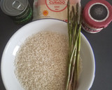 Foto del paso 3 de la receta: Risotto de codornices con paté de pato