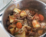 Foto del paso 4 de la receta: Estofado hambriento de pollo y carne