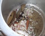 A picture of step 2 of Vidharbha style Masala bhat (lagnachya pangtitla masala bhat).