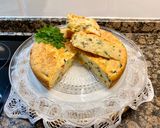 Foto del paso 24 de la receta Pastel salado con queso ricotta, calabacín y bacon