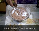 चॉकलेट डेट और नट्स केक (Chocolate Date & Nuts Cake recipe in hindi) रेसिपी चरण 22 फोटो
