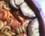 Foto del paso 16 de la receta: Maxi timbal de berenjena y pasta cocida con Dashi, atún y salmón
