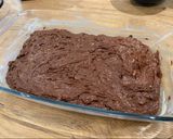 A picture of step 5 of Vegan Strawberry brownies.