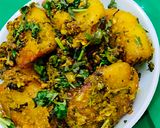 कच्चा केला मसाला फ्राई (Kaccha kela masala fry recipe in hindi) रेसिपी चरण 7 फोटो