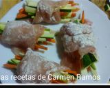 Foto del paso 3 de la receta: Ataditos de pechuga de pollo con salsa de verduras