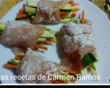 Foto del paso 3 de la receta: Ataditos de pechuga de pollo con salsa de verduras