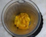 A picture of step 1 of Mango mastani 🥭🥭.