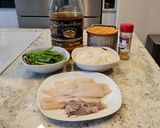 Foto del paso 1 de la receta Chipirones encebollados con pimientos verdes italianos