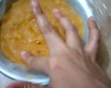 A picture of step 3 of Mango Custard Tart.