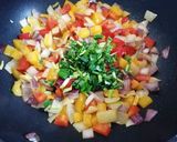 Tavaszi zöldséges bulgur, csirkefalatkákkal recept fázis 5 fotója