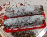 Csíkos csokis süti recept fázis 3 fotója