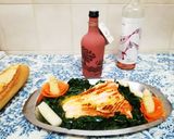 Foto del paso 3 de la receta: Salmón a la naranja con espinacas en su salsa