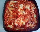 A picture of step 16 of Sicilian-Style Bolognese Lasagna.
