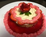 A picture of step 11 of STRAWBERRY CHEESECAKE (Baked).