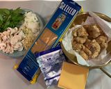 塔香鹹酥雞義大利麵的食譜步驟1照片