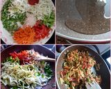A picture of step 1 of Chinese Stuffed Idli.