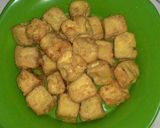 Foto langkah ke 1 dari resep Tahu Krispi Siram Saus Teriyaki.