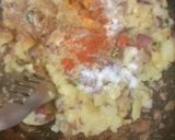 A picture of step 4 of Aloo ka Chokha.