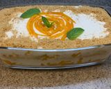 A picture of step 4 of Mango crumble😋.