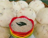 A picture of step 4 of Rava Veg Idlis.