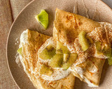 Foto del paso 3 de la receta: Crepes 2 ingredientes con yogur y kiwi