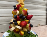 Foto del paso 4 de la receta: Arbolito de Navidad frutal