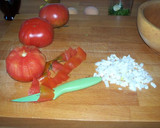 Foto del paso 1 de la receta: Pipirrana al estilo de Jaén