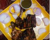 A picture of step 5 of Hariyali Tandoori Chicken.