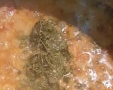 A picture of step 2 of Shahi Paneer with leftover paneer tikka.