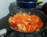 Foto del paso 2 de la receta: Zapallo relleno con pollo