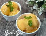 A picture of step 3 of Muskmelon Sorbet.