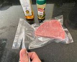 Foto del paso 2 de la receta: Medallón de atún en freidora de aire