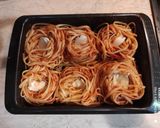 Φωτογραφία βήματος 10 της συνταγής Spaghetti στο φούρνο με mozzarella (γρήγορη, πεντανόστιμη και ελαφριά συνταγή)