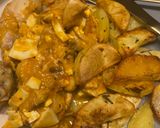 Foto del paso 13 de la receta Pollo en Salsa con Patatas al Horno con Mantequilla y Estragón