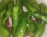 A picture of step 3 of Chicken peri bites.
