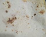 A picture of step 3 of Gol Roti.