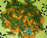 A picture of step 1 of Veggies.