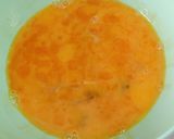 A picture of step 5 of Singapore fried carrot cake.