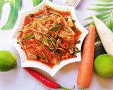 Hình bước làm 4 của món Kim chi cải thảo