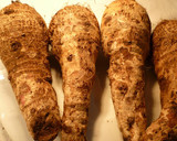 Foto del paso 1 de la receta: Frituras de malanga con guarnición de pimiento y aceituna!!!!