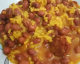 Foto del paso 5 de la receta Alubias rojas con arroz y chorizo