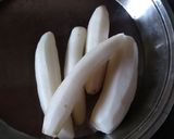A picture of step 1 of Mooli ka paratha / Radish paratha.