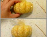 รูปขั้นตอนการทำที่ 4 ของ ข้าวปั้นลูกฟักทองฮาโลวีน