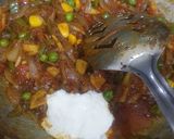 A picture of step 4 of Pasta Butter masala.