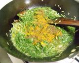 A picture of step 3 of Ramadan Special - Spinach Biryani.