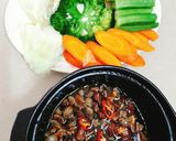 Hình bước làm 2 của món Rau củ luộc chấm kho quẹt