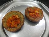 Potato katori chaat